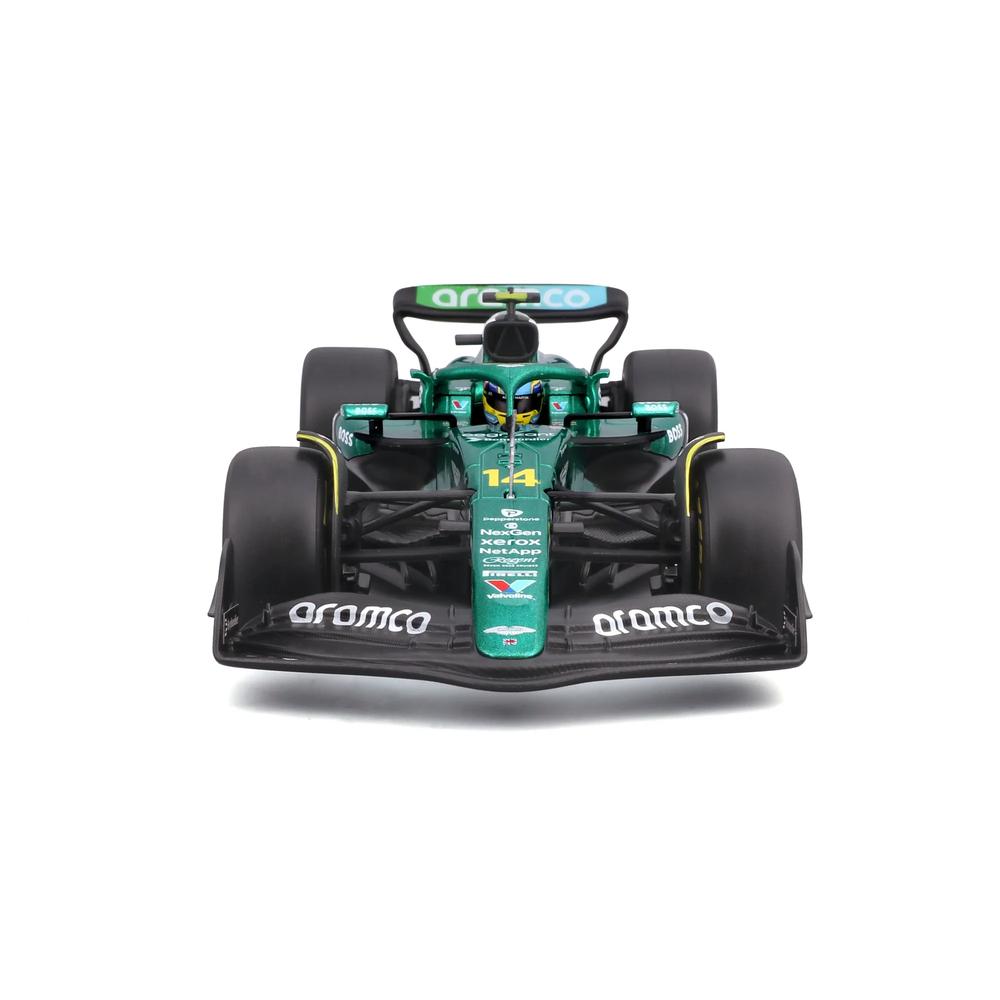 1:24 F1 Aston Martin AMR25 With Helmet Alonso_5