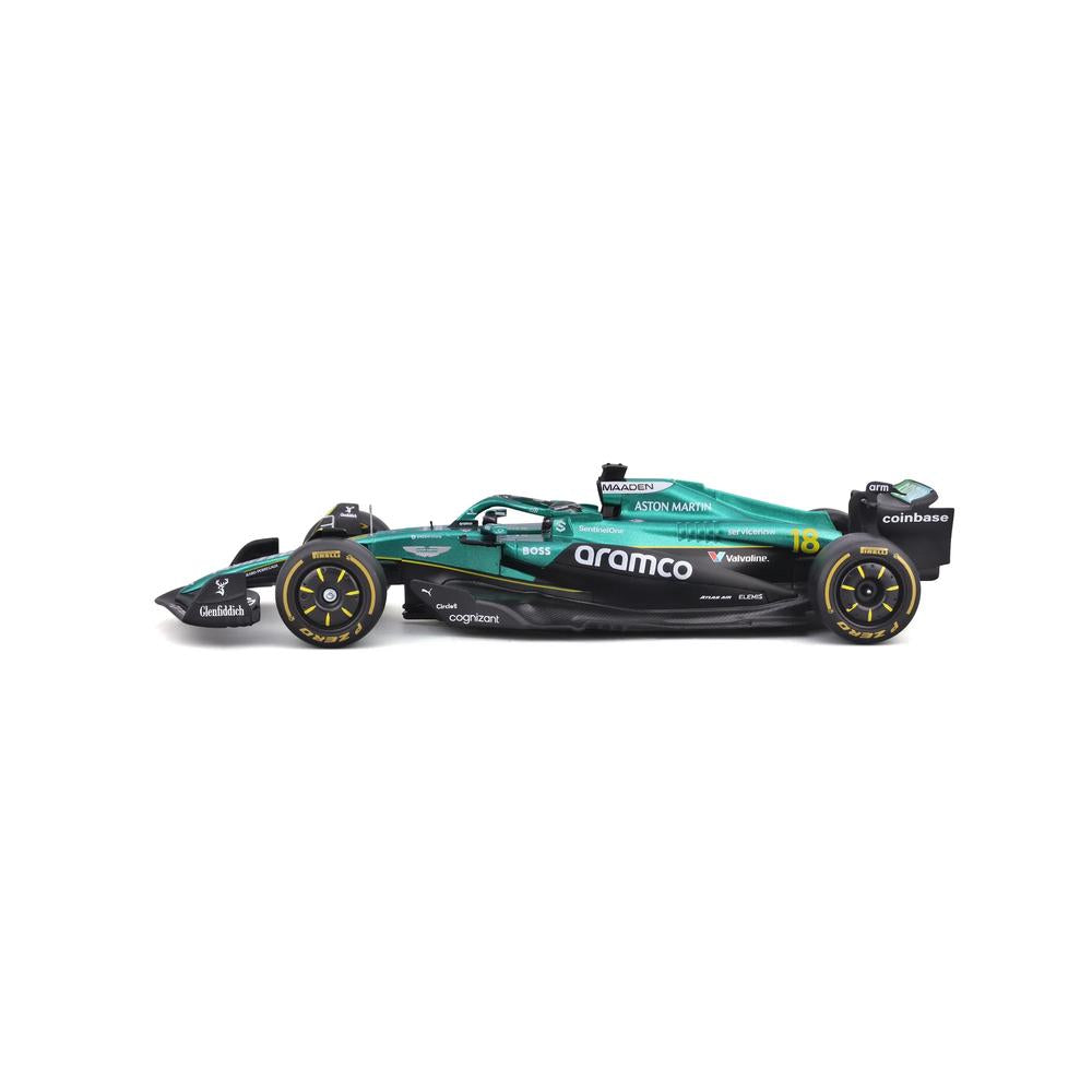 1:24 F1 Aston Martin AMR25 With Helmet Stroll_2