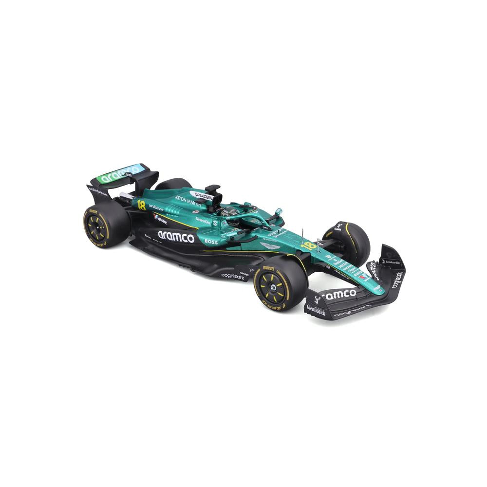 1:24 F1 Aston Martin AMR25 With Helmet Stroll_4