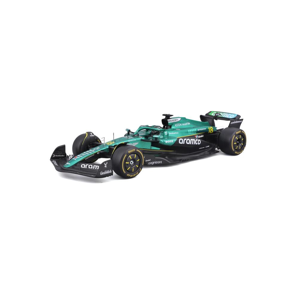 1:24 F1 Aston Martin AMR25 With Helmet Stroll_7