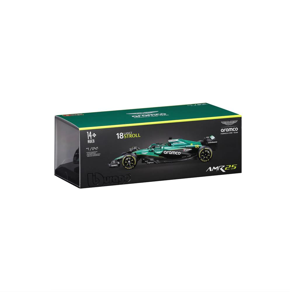 1:24 F1 Aston Martin AMR25 With Helmet Stroll_8