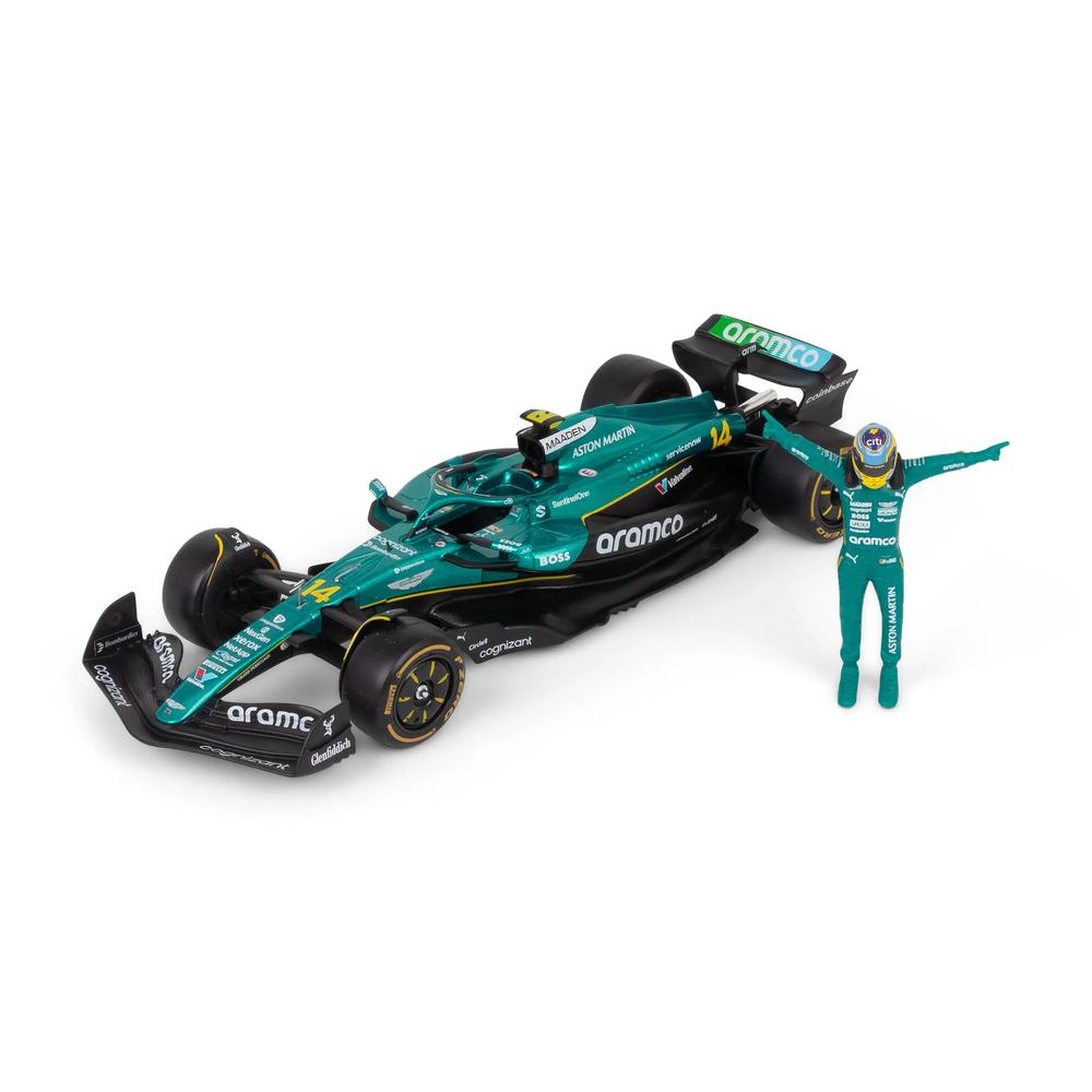 1:24 F1 Aston Martin AMR25 With Driver Figure Alonso_1