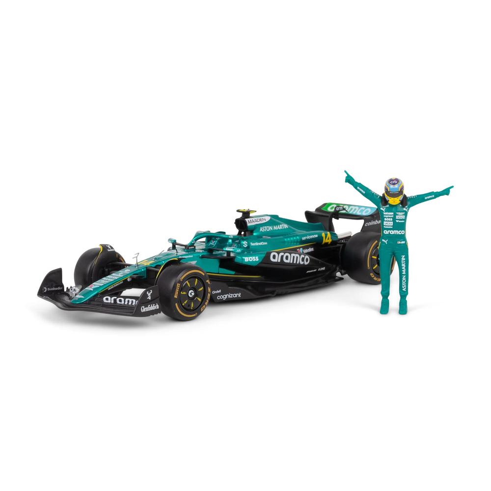 1:24 F1 Aston Martin AMR25 With Driver Figure Alonso_6