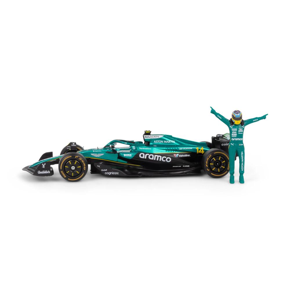 1:24 F1 Aston Martin AMR25 With Driver Figure Alonso_7
