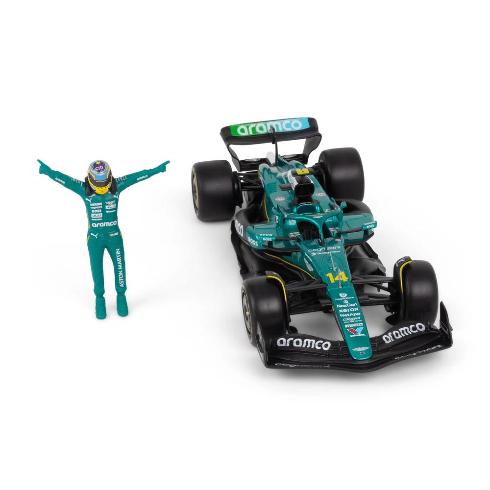 1:24 F1 Aston Martin AMR25 With Driver Figure Alonso_8