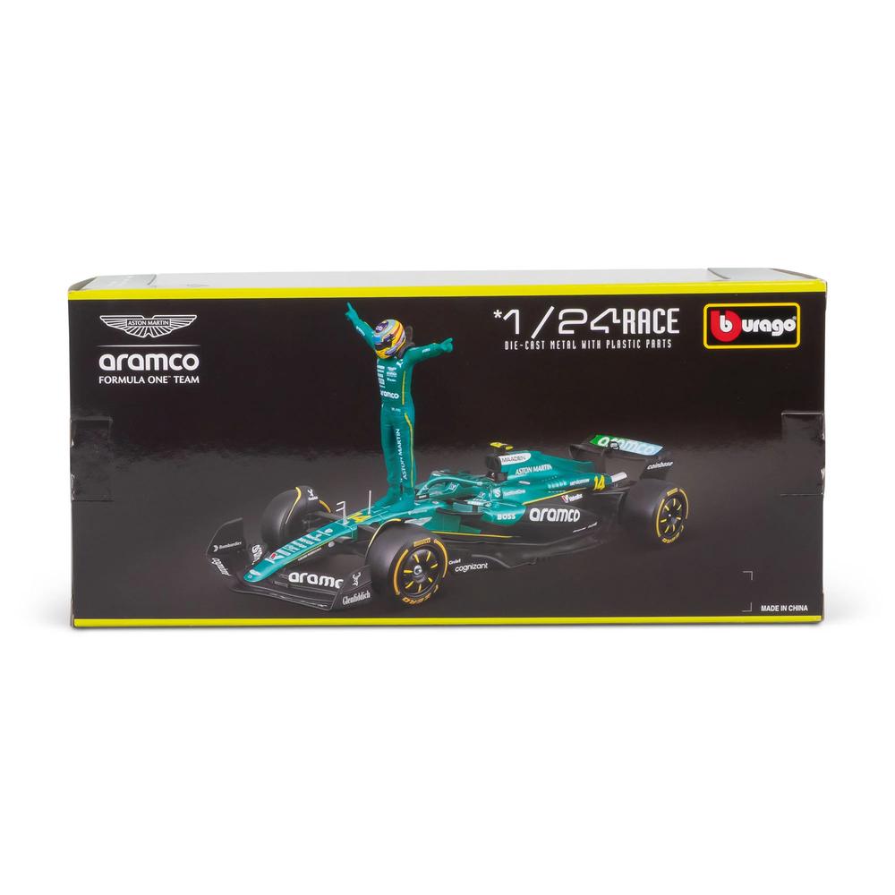 1:24 F1 Aston Martin AMR25 With Driver Figure Alonso_9