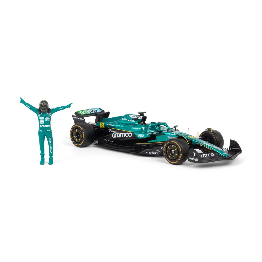 1:24 F1 Aston Martin AMR25 With Driver Figure Stroll_2