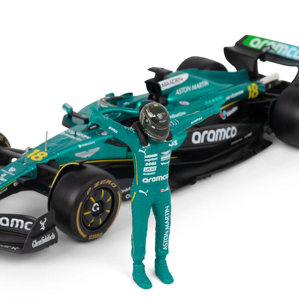 1:24 F1 Aston Martin AMR25 With Driver Figure Stroll_3