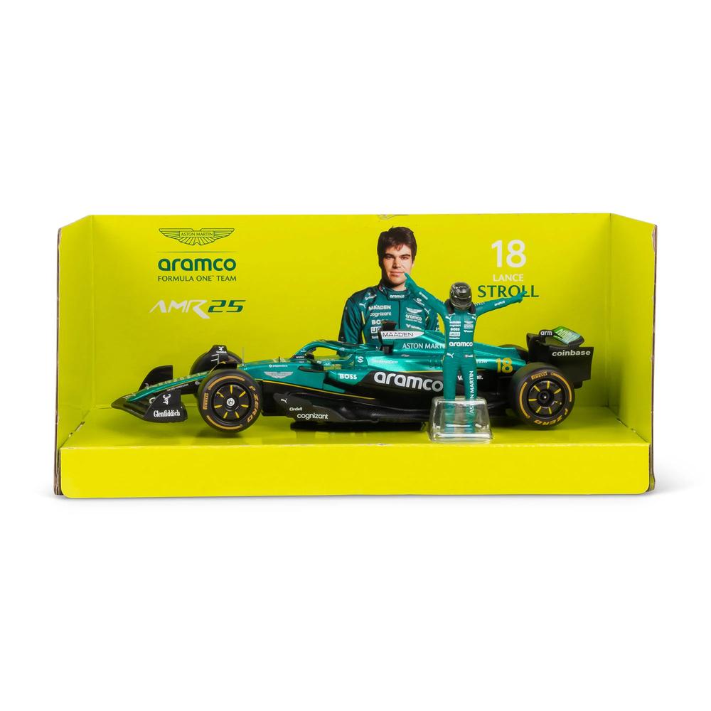 1:24 F1 Aston Martin AMR25 With Driver Figure Stroll_4