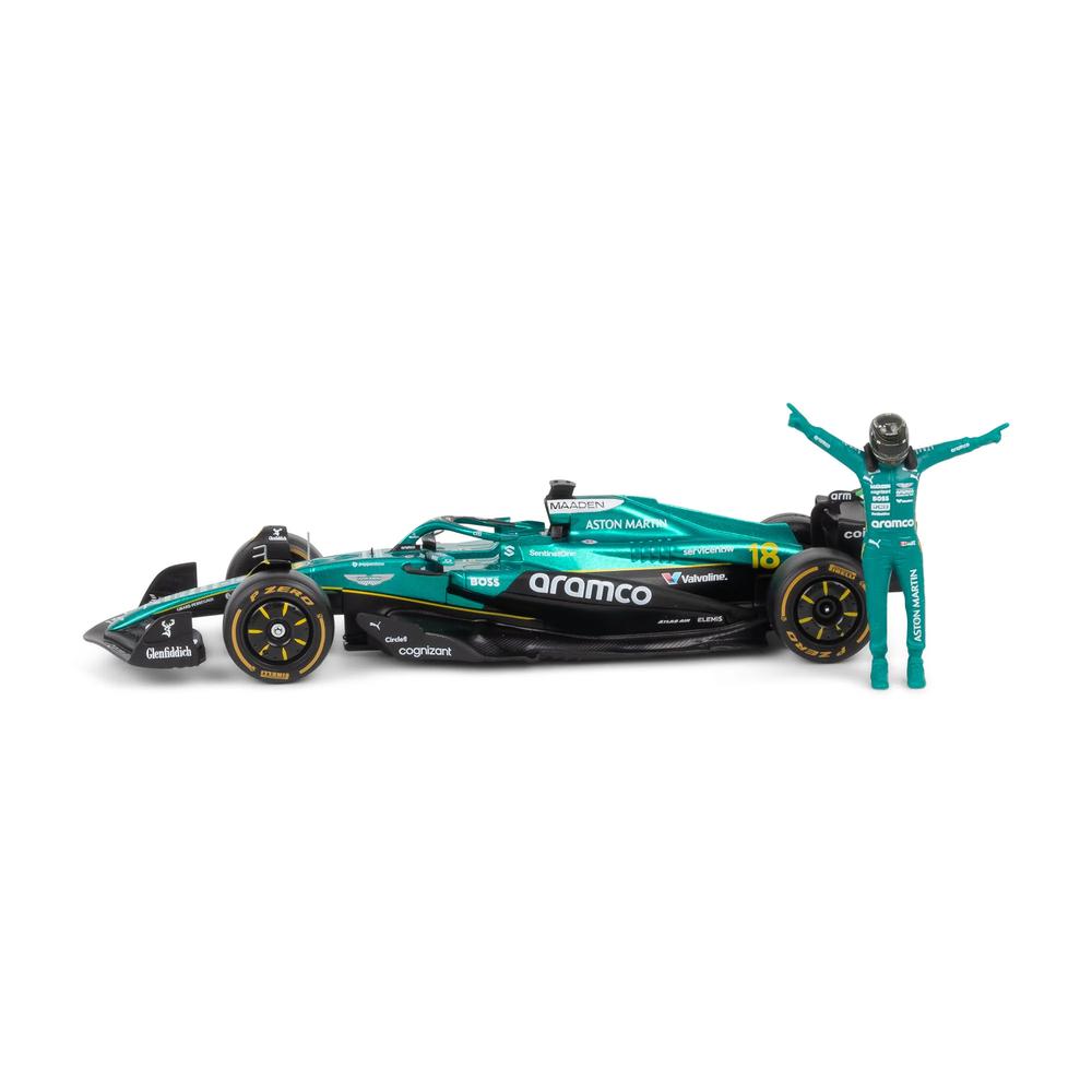 1:24 F1 Aston Martin AMR25 With Driver Figure Stroll_6