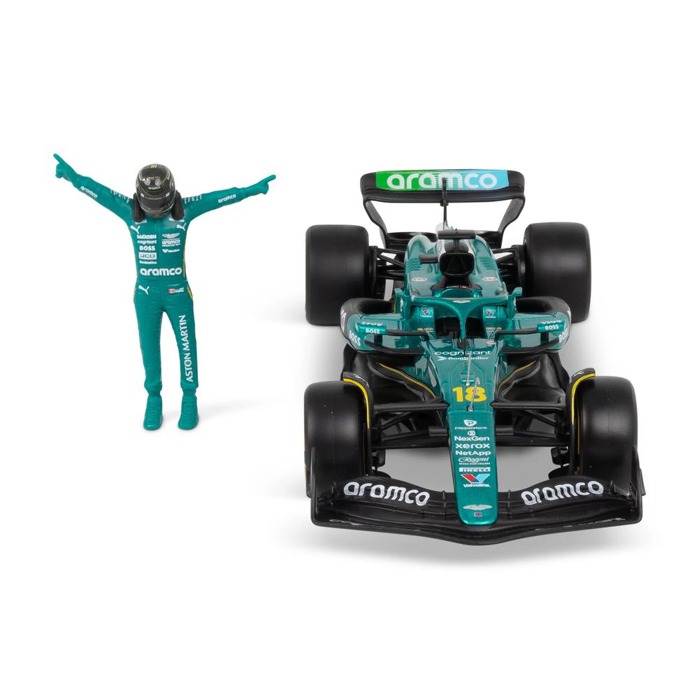 1:24 F1 Aston Martin AMR25 With Driver Figure Stroll_7