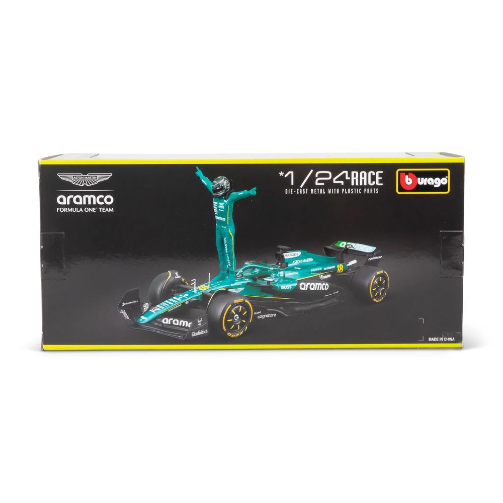 1:24 F1 Aston Martin AMR25 With Driver Figure Stroll_8