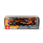 1:24 F1 Mclaren Toy Tyre Changing Racing Car (2024) Norris Playset