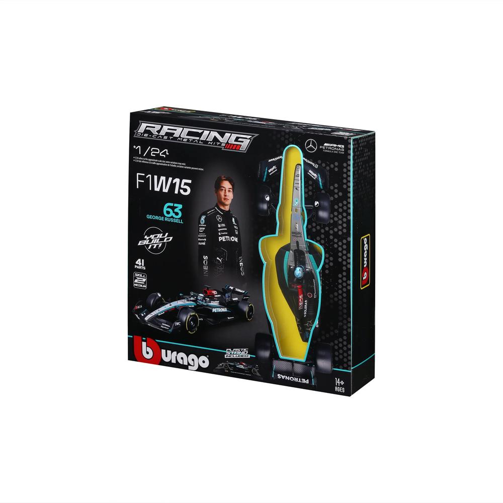 1:24 F1 Mercedes AMG W15 2024 Model Kit Russell_9
