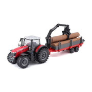 Massey Ferguson 8700 with Tree Forwarder