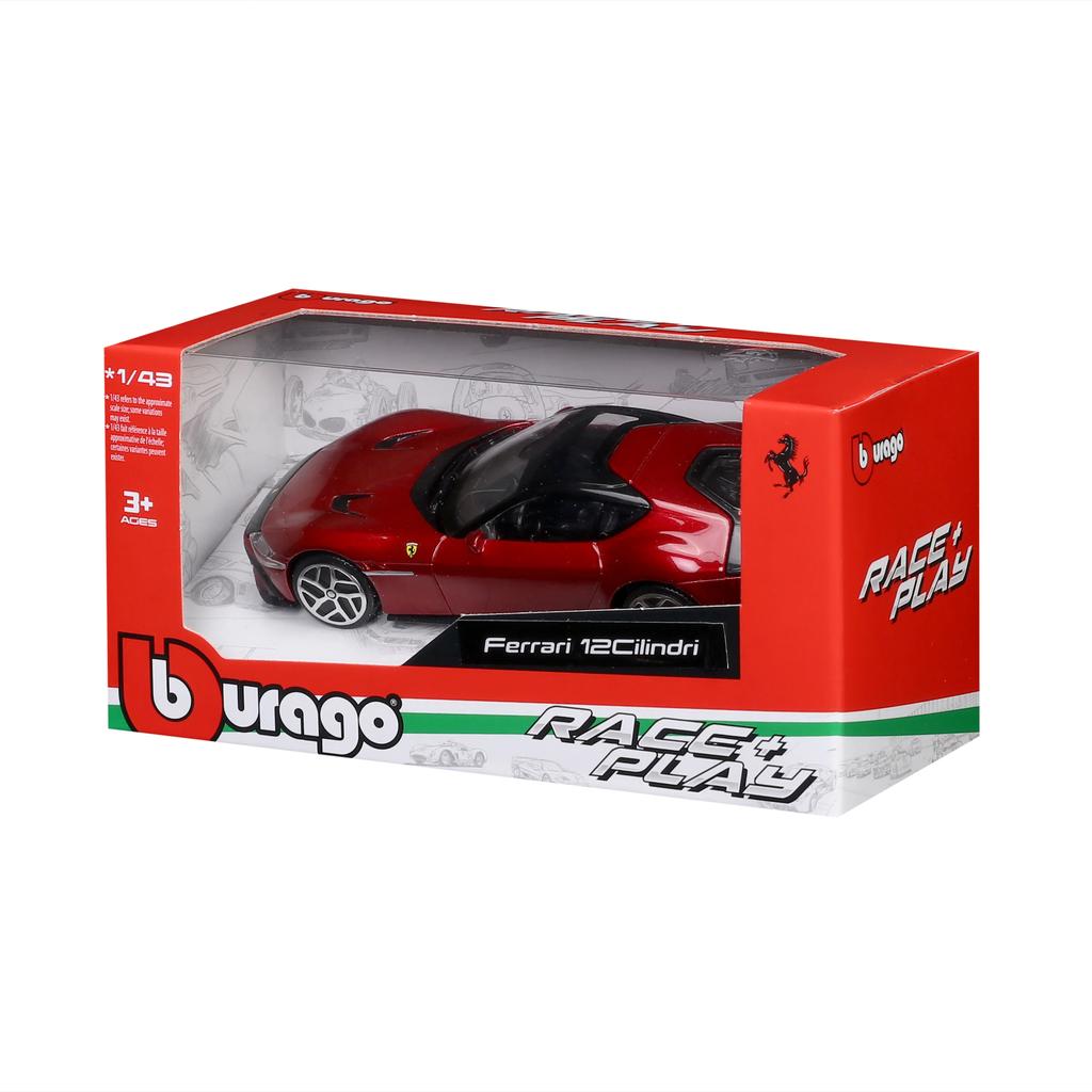 Bburago 1:43 Ferrari Race & Play 12 Cilindri