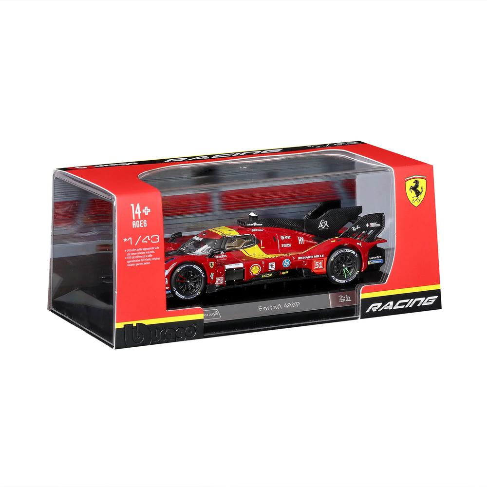 1:43 Ferrari Racing 499P Le Mans Hypercar 2025 AF Corse #51 Hard Case_5