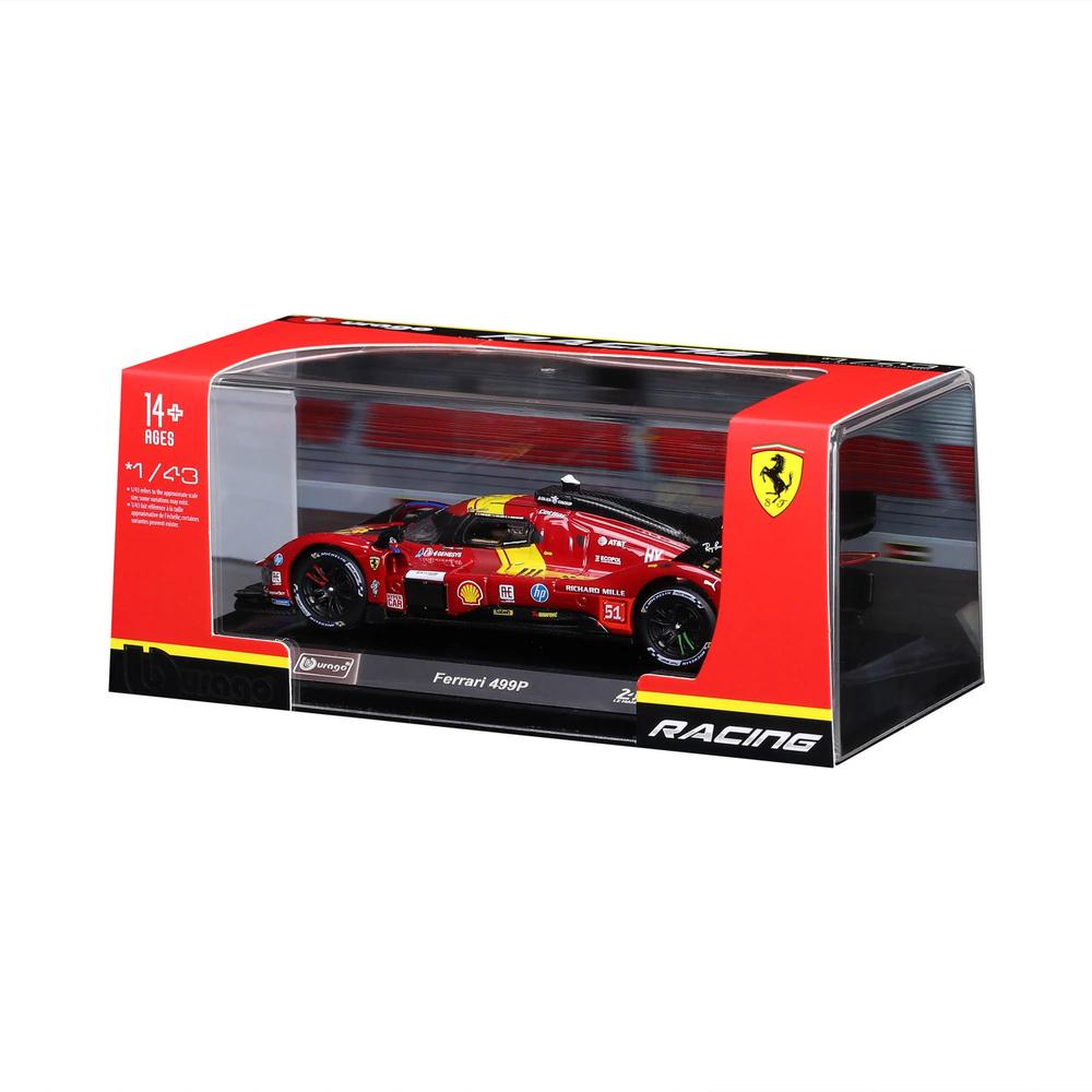 1:43 Ferrari Racing 499P Le Mans Hypercar 2025 AF Corse #51 Hard Case_6