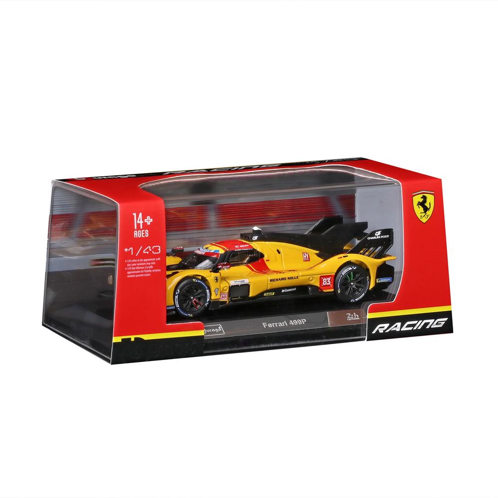 1:43 Ferrari Racing 499P Le Mans Hypercar 2025 AF Corse #83 Hard Case_5