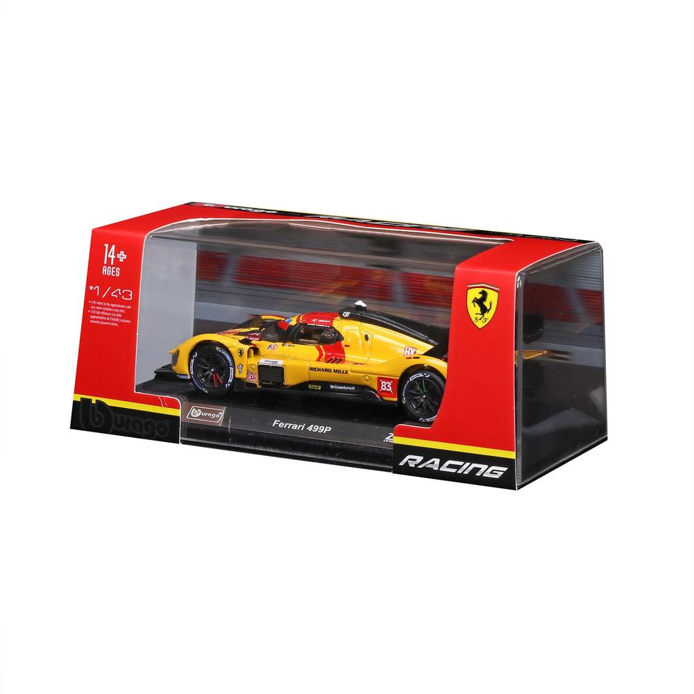 1:43 Ferrari Racing 499P Le Mans Hypercar 2025 AF Corse #83 Hard Case_6
