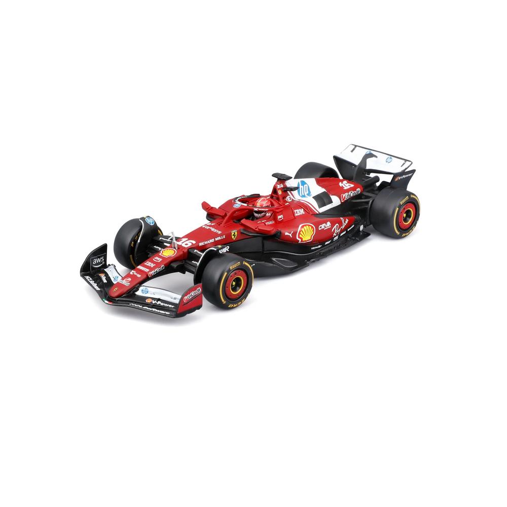 1:43 F1 Ferrari SF-25 2025 Leclerc With Helmet_1