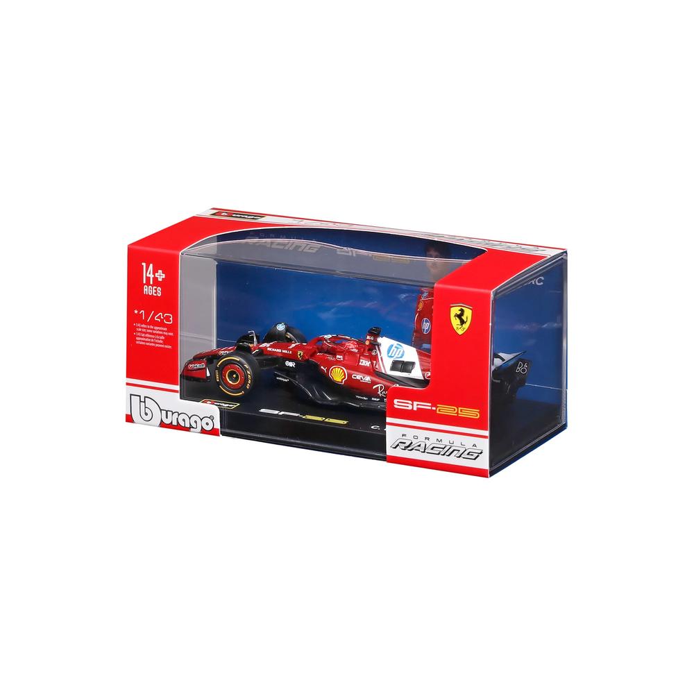 1:43 F1 Ferrari SF-25 2025 Leclerc With Helmet_7
