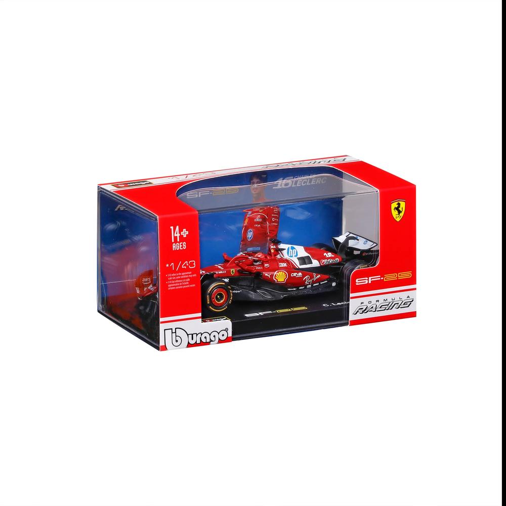 1:43 F1 Ferrari SF-25 2025 Leclerc With Helmet_9