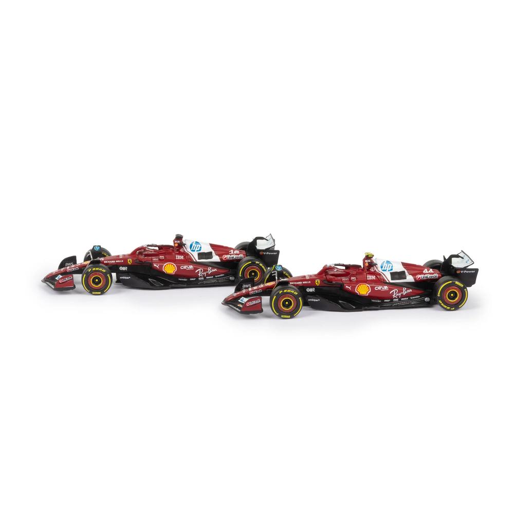 1:43 F1 Ferrari SF-25 2025 Hamilton & Leclerc Team Two Pack_5