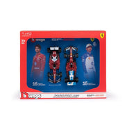 1:43 F1 Ferrari SF-25 2025 Leclerc Driver Two Pack