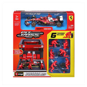 1:43 F1 Ferrari SF-25 2025 Pit Pass Diorama Leclerc