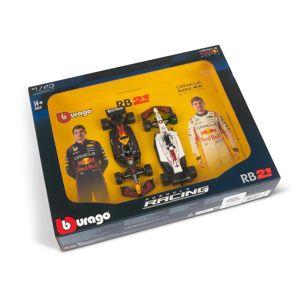 1:43 F1 Red Bull Racing RB21 2025 Verstappen Driver Two Pack_2