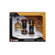 1:43 F1 Mclaren MCL39 2025 Norris Driver Two Pack