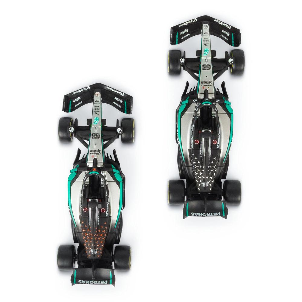 1:43 F1 Mercedes AMG W16 2025 Russell Driver Two Pack_6