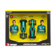 1:43 F1 Aston Martin AMR25 2025 Alonso & Stroll Team Two Pack