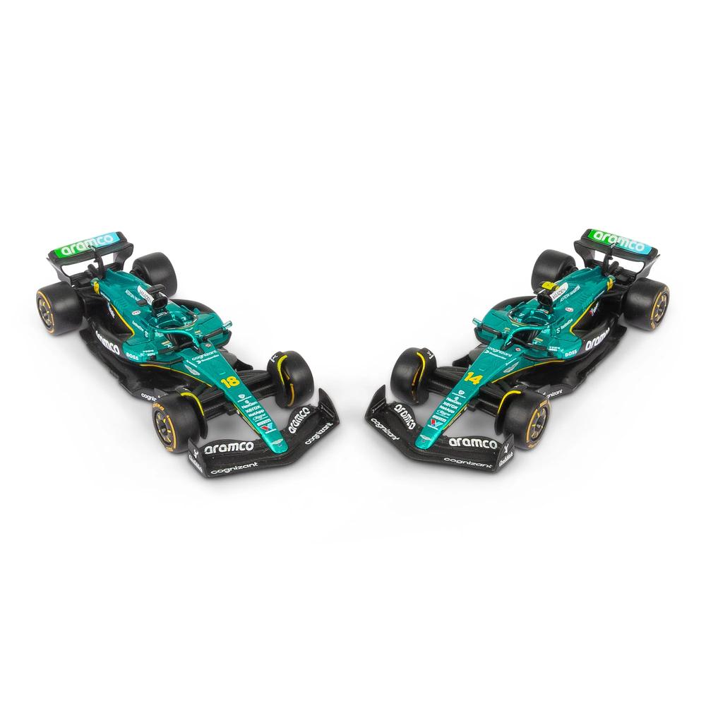 1:43 F1 Aston Martin AMR25 2025 Alonso & Stroll Team Two Pack_1