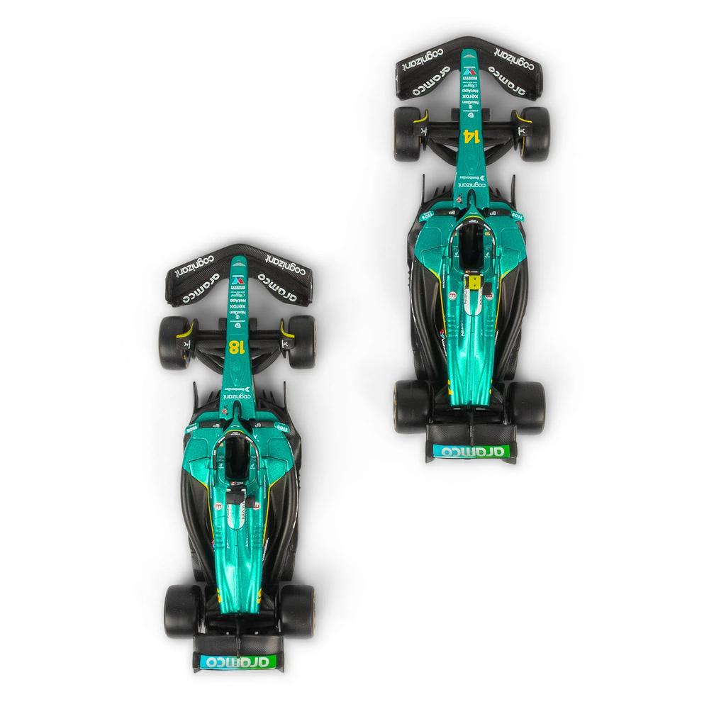 1:43 F1 Aston Martin AMR25 2025 Alonso & Stroll Team Two Pack_6