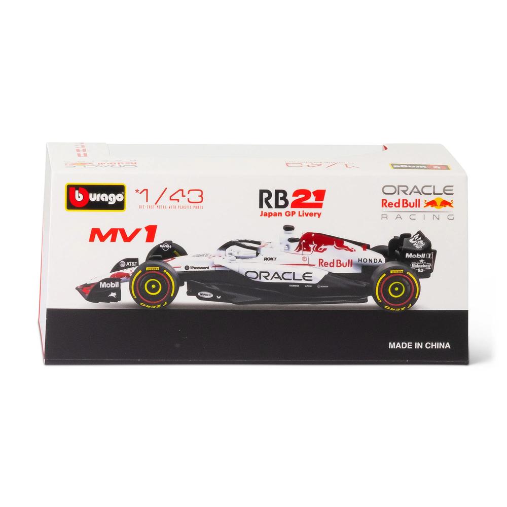 1:43 F1 Red Bull Racing RB21 2025 Verstappen With Helmet Japan GP_1