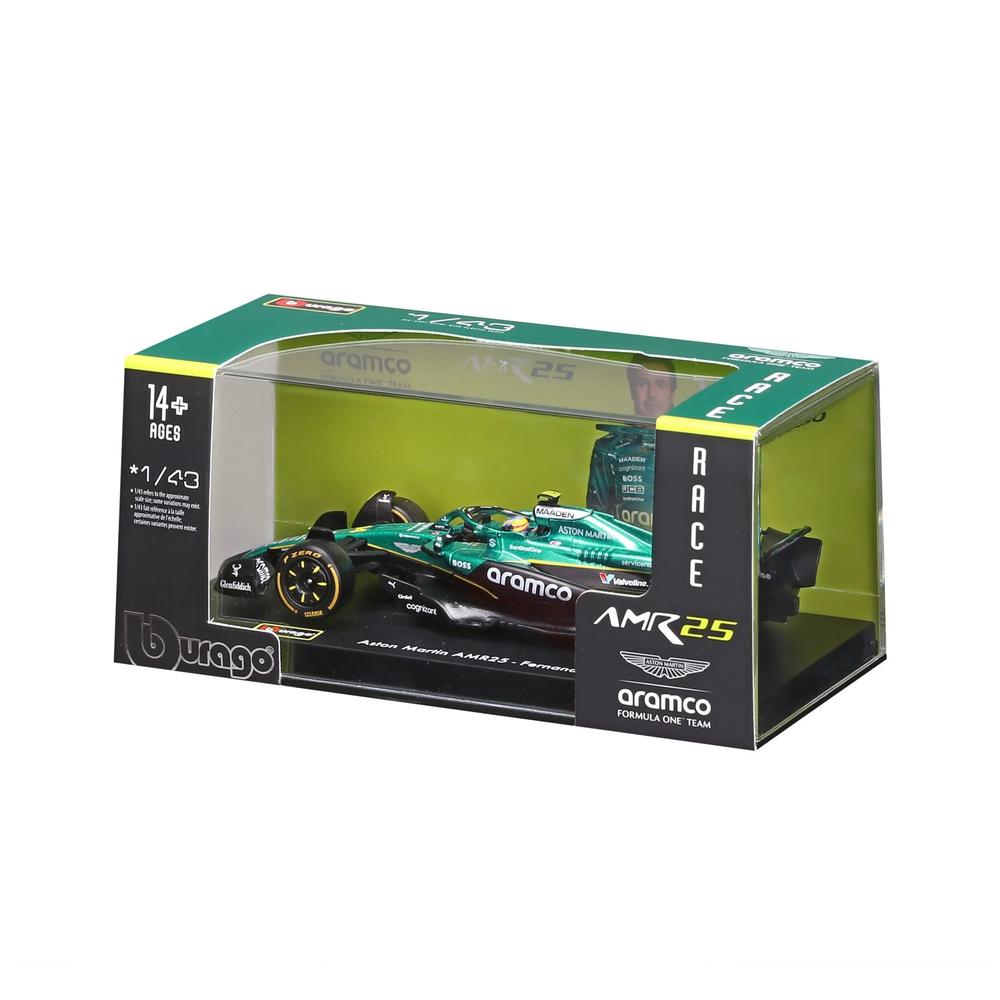 1:43 F1 Aston Martin AMR25 2025 Alonso With Helmet_4