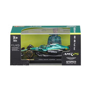 1:43 F1 Aston Martin AMR25 2025 Stroll With Helmet