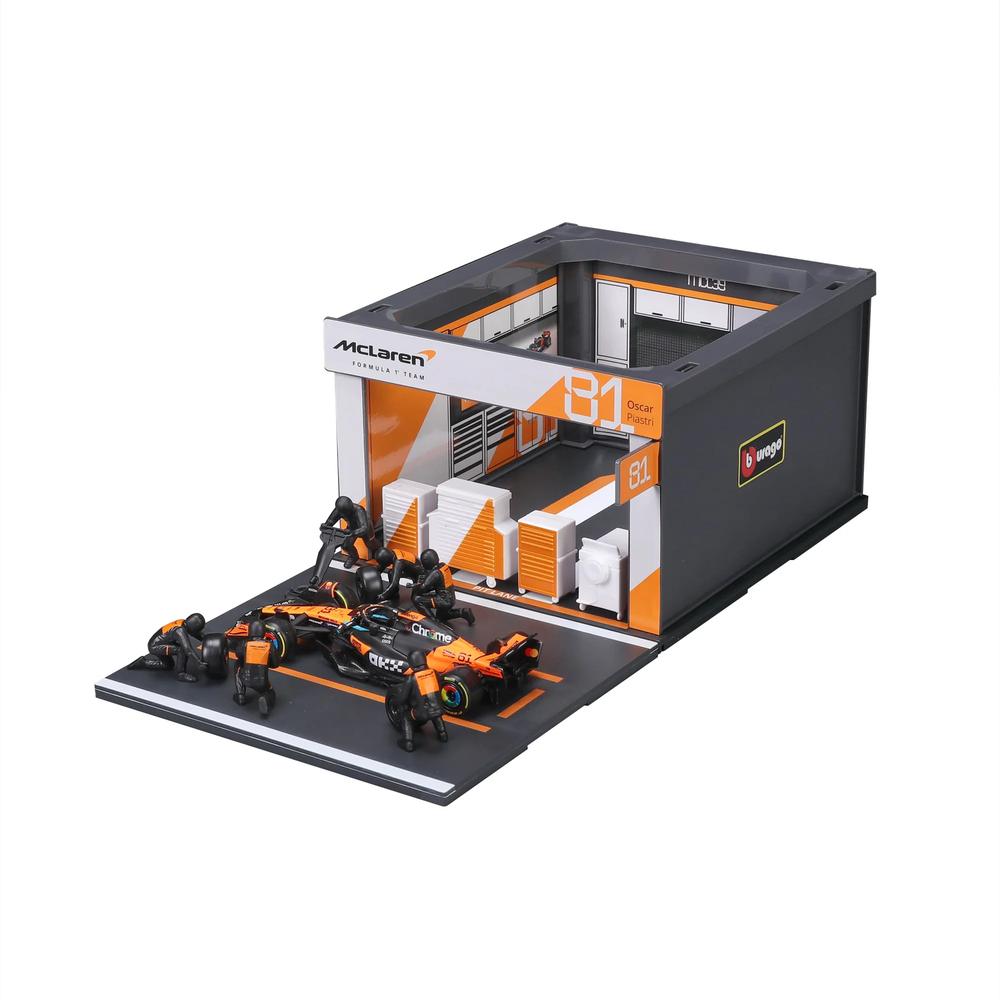 1:43 F1 Mclaren MCL39 2025 Pit Pass Diorama Piastri_3