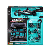 1:43 F1 Mercedes AMG W16 2025 Pit Pass Diorama Antonelli
