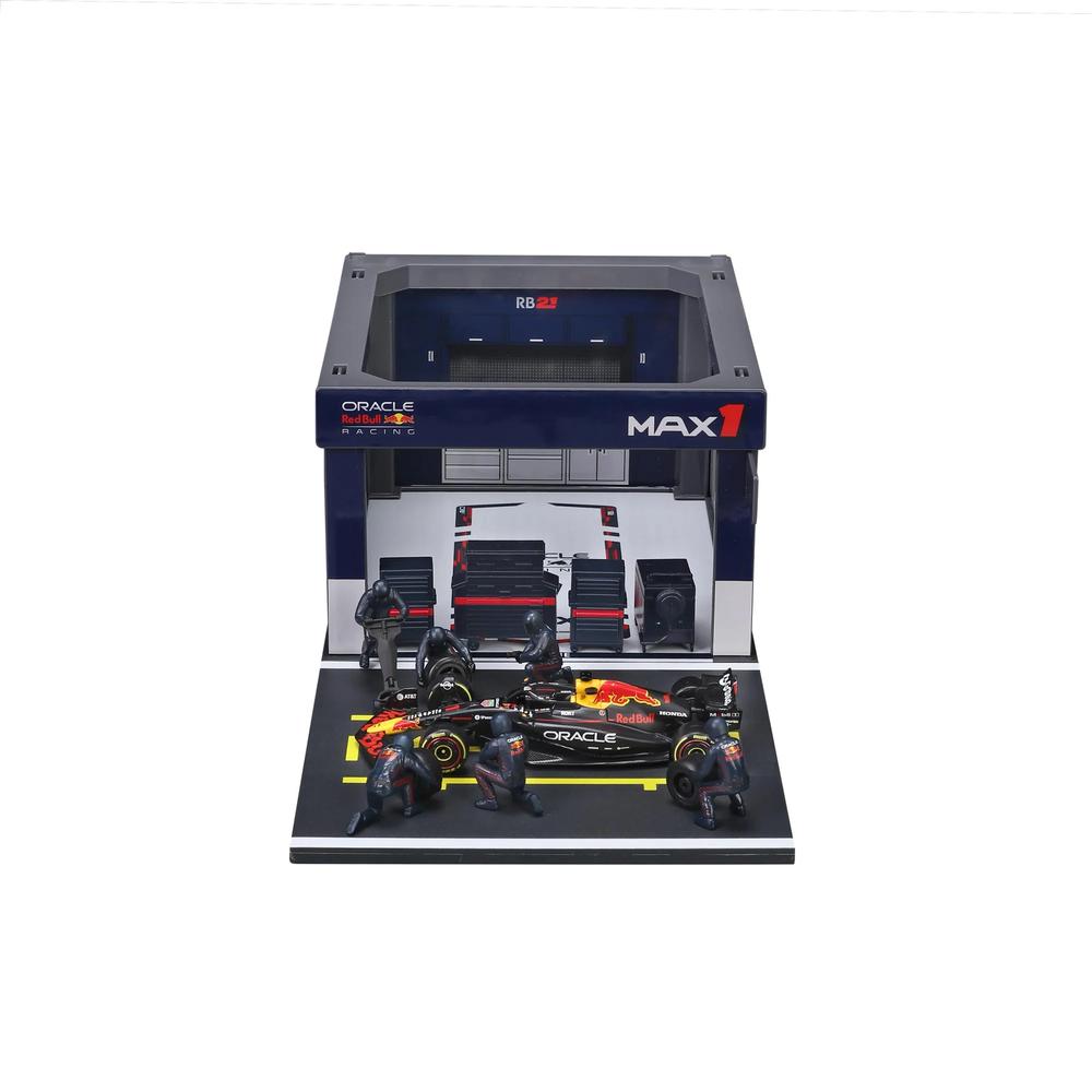 1:43 F1 Red Bull Racing RB21 2025 Pit Pass Diorama Verstappen_1
