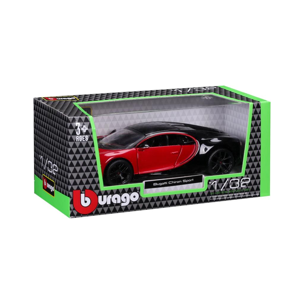 Bburago 1:32 Bugatti Chiron Sport Window Box