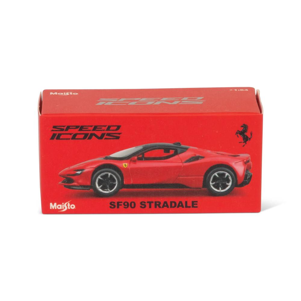 1:64 Speed Icon Ferrari Sf90 Stradale Red/Black_6