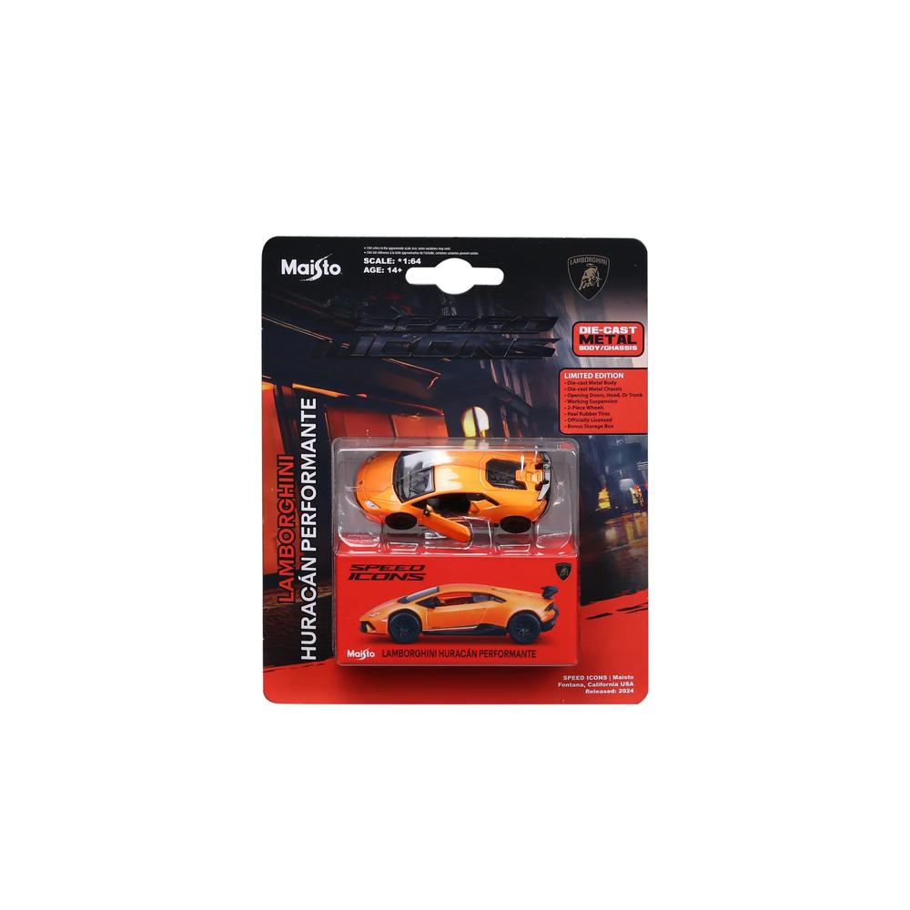 1:64 Speed Icon Lamborghini Huracan Performante Orange_1