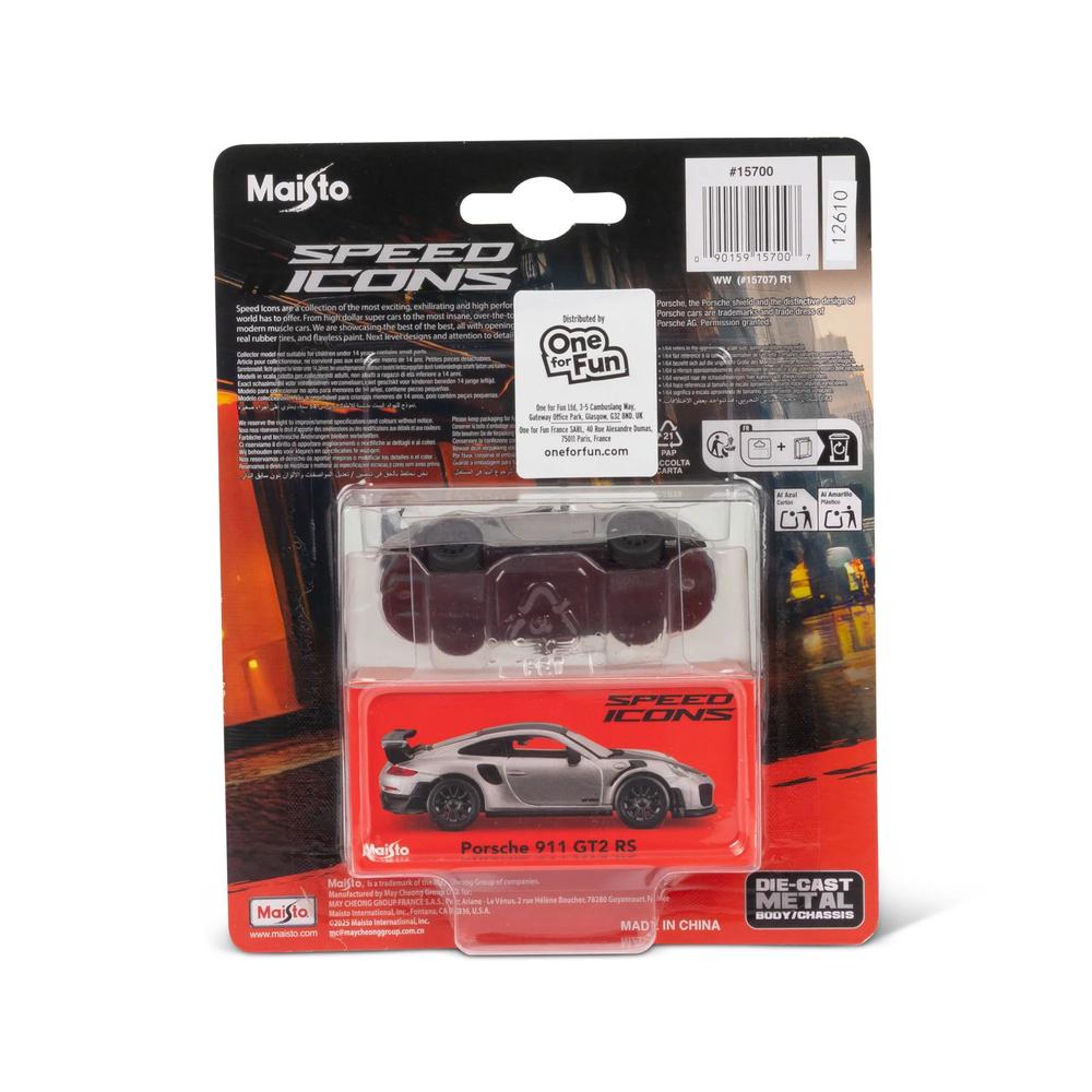 1:64 Speed Icon Porsche 911 GR2 RS Grey_8