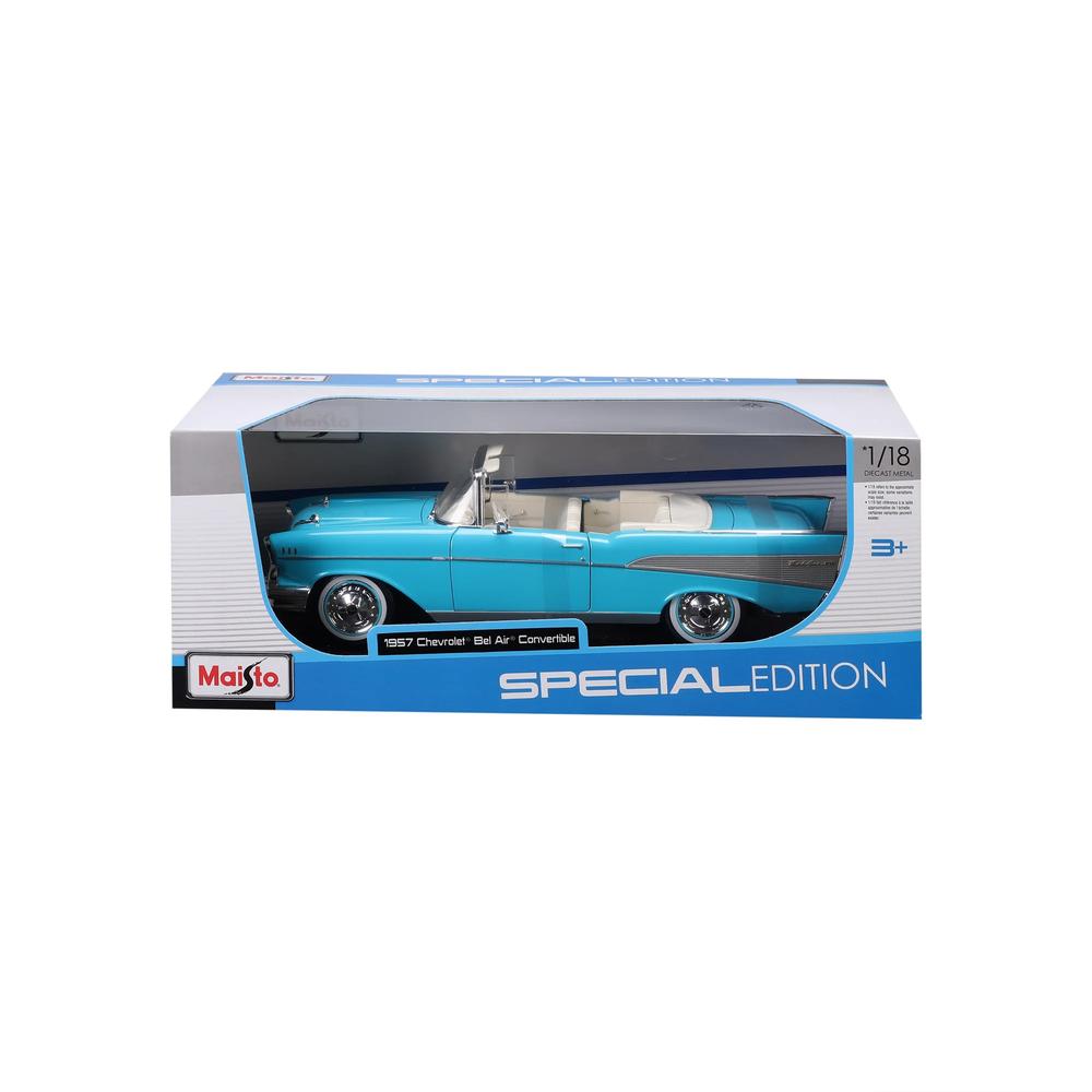 1:18 Chevrolet Bel Air Convertible Light Blue_1