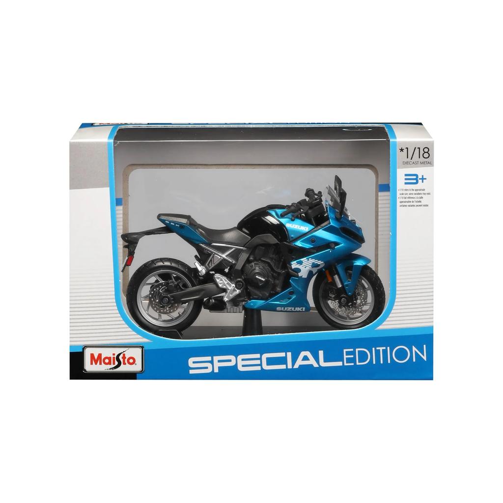 Maisto 1:18 Motorbike Suzuki GSX-8R Sports Bike