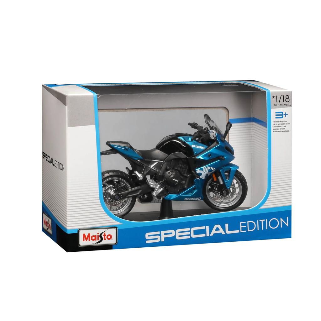 Maisto 1:18 Motorbike Suzuki GSX-8R Sports Bike