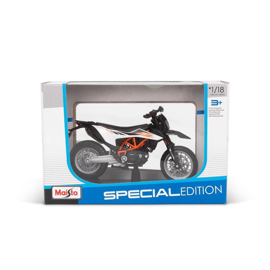 Maisto 1:18 Motorbike KTM 690 SMC R Supermoto
